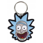 Epee Merch Rick and Morty - Rick crazy smile Gumová kľúčenka